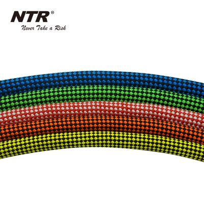 China Static Nylon Braided Climbing Rope 12mm Outdoor Nylon Climbing Rope for sale