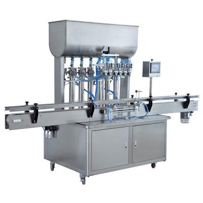 China GT6T-6G 1000ml-5000ml Automatic Piston Cream Paste Bottle Filling Machine for Cosmetic with Factory Price for sale