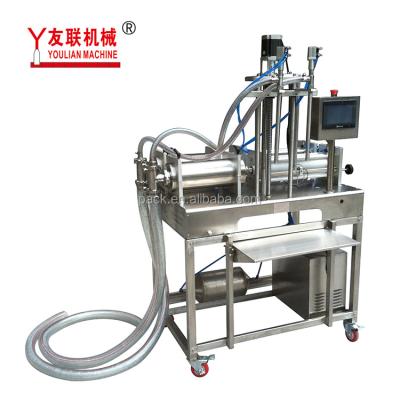 China G2LYD5000 Semi-Automatic Pneumatic Liquid Piston Filling Machine Te koop