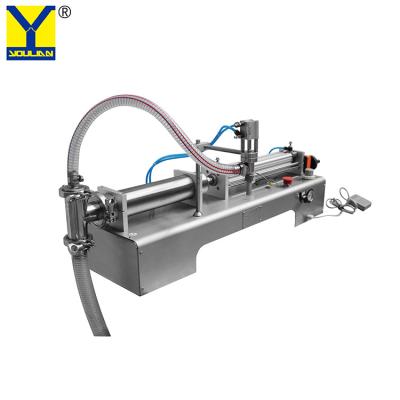 Κίνα G1WYD Piston Single Head Plastic Bottle Filler Carbonated Drink Juice Liquid Filling Machine προς πώληση