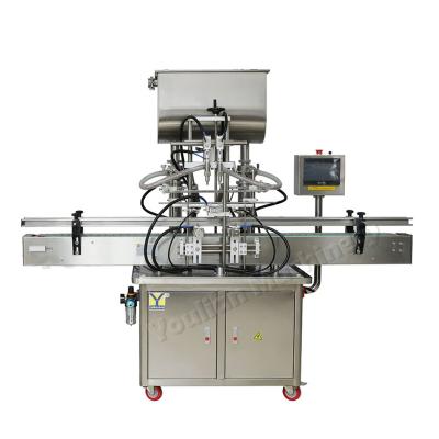 China GT2T-2G Automatic Pneumatic Filler Paste Cream Honey Oil Bottling Filling Machine with Hopper Te koop