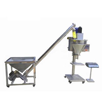 Cina DS-3&DF-A Automatic 5g-5000g Pharmaceutical Coffee Protein Weigh Powder Pouch Auger Filling Packing Machine with Screw Feeder in vendita