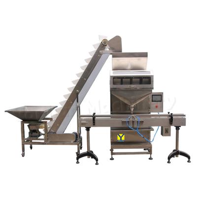 China DC-4 500g Automatic Large Quantitative Filler Weighing Granule Filling Machine with Electric Scale for Food for sale