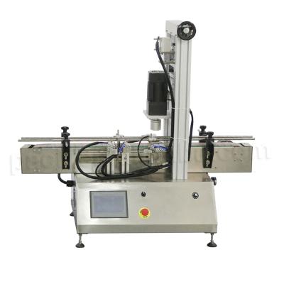 China QDX-500 Automatic Desktop Pneumatic Bottle Cap Sealer Machine Glass Jar Screw Capping Machine zu verkaufen