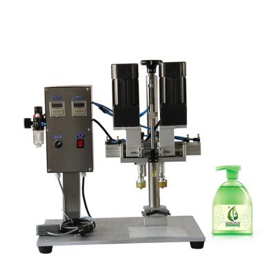 China YL-P Semi-Auto Pneumatic Capper Duck Beak Bottle Cap Rolling Machine Spray Bottle Capping Machine en venta