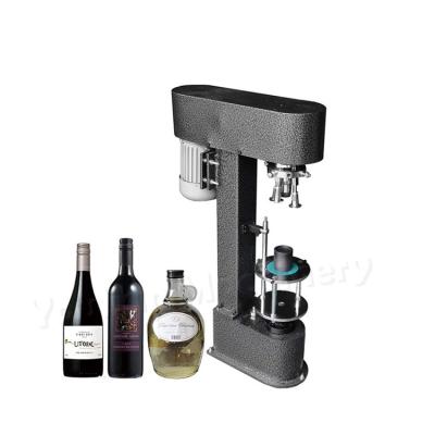 China DK-50 Semi-automatic Plastic Bottle Screw Capping Machine Aluminium Metal Cap Locking Machine for sale