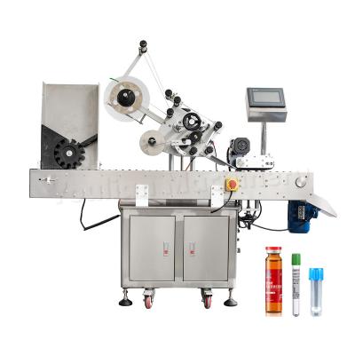 중국 MT-300 Automatic Horizontal Small Bottle Labeller Cosmetic Lipstick Plastic Tube Adhesive Labeling Machine 판매용