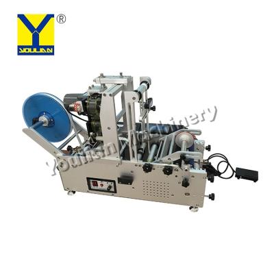 China MT-30 Semi Automatic Glass Jar Labeler Labeling Sticker Machine for sale