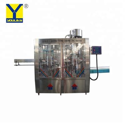 中国 XGF8-8-3 automatic bottle washing filling capping machine 販売のため