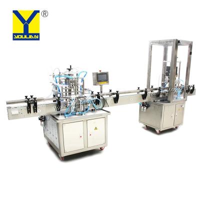 China YT4T-CDX Wholesale Electric Automatic Piston Liquid Filling and Capping Machine for Plastic Bottle zu verkaufen