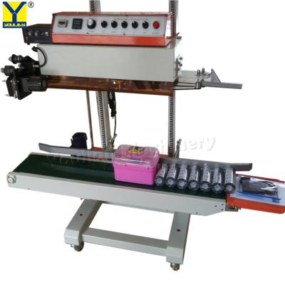 Chine QLF-1680 Auto Continuous Band Heat Seal Packaging Machine Pouch Sealing Machine with Printing Date à vendre