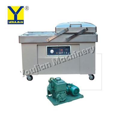 중국 DZ500-2SB Automatic Double Chamber Food Tray Sealer Bulk Vacuum Packing Machine for Meat and Vegetable 판매용