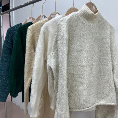 China Fashionable Expert Quality Clothing Low Price and High Quality Korean Style Second Hand Knitwear Expert Quality Used Women's Sweater Old Japanese Clothes for sale