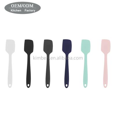 China Factory Wholesale Disposable Cheap Clearance OEM Kitchen Promotional Instruments Baking Mini Silicone Cake Butter Spatula for sale