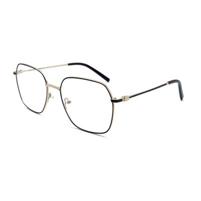 China High Quality Old-fashioned Light Glass Metal Myopia Full-frame Optical Frames for sale