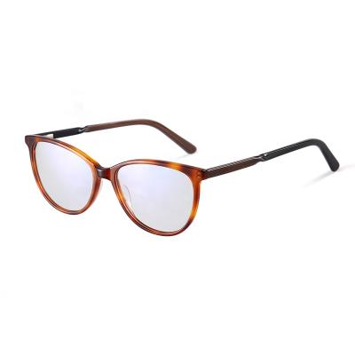 China Optical Frames For Myopia Fashion Acetate Universal Translucent Female Optical Eyeglass Japanese Optical Frames for sale