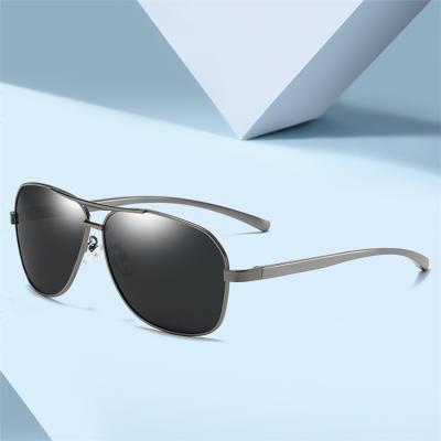 China Fashion Sunglasses 2020 Outdoor Classic Retro Polarized Driving Sun Glass Metal Frame Sunglasses Men for sale