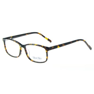 China Optical Frames For Custom Modern Stylish Unisex Acetate Glass Myopia Optical Frames Glasses for sale