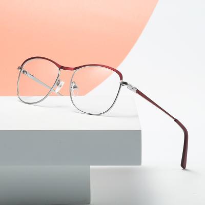 China Optical Frames For Myopia Design Metal Acetate Glass Tip Glass Optical Frame Popular Glasses For Sale for sale