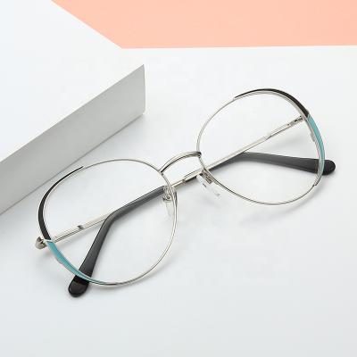 China The Optical Frames For Myopia Eyeglasses Wholesale Metal Spectacle Optical Glasses For Adults for sale