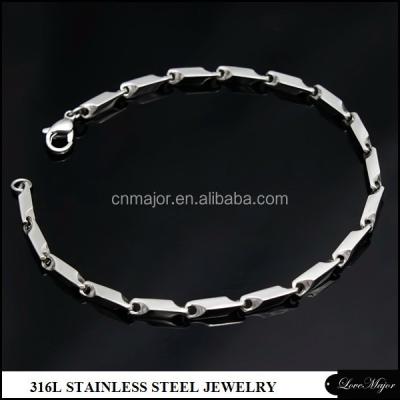 China Fashion Jewelry Classic Stainless Steel Stick Chain Stainless Steel Braclet for sale