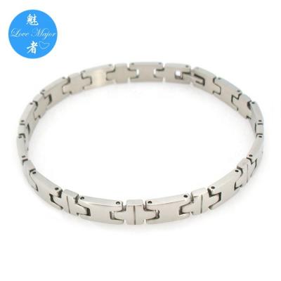 China CLASSIC Cross Engraved Design Stainless Steel Bracelet Fashion Jewelry MJYB-078 for sale