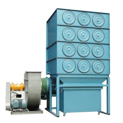 China 1200 kg Dust Removal System Filter Cartridge Dust Collector with Simple Structure for sale