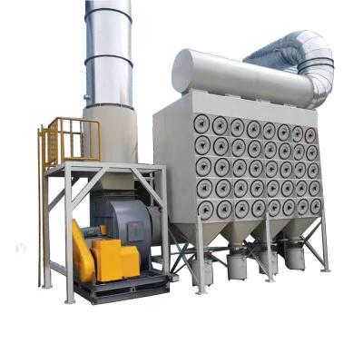 China 1100 kg Industrial Sandblasting Grinding Cartridge Dust Collector for Dust Collection for sale