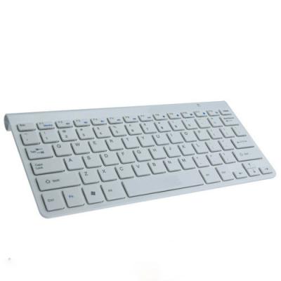 China White / Black Slim Mini iPad Bluetooth Keyboards Built-in Lithium Battery for sale