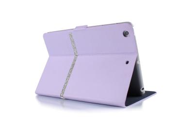 China Folding Apple iPad Tablet Protective Cases Leather iPad Cases for iPad Air / iPad Mini for sale