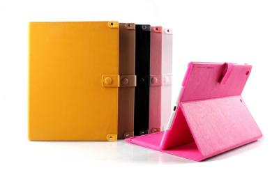 China Anti Scratch Foldable Leather iPad Cases iPad 2 Cases and Covers Waterproof for sale