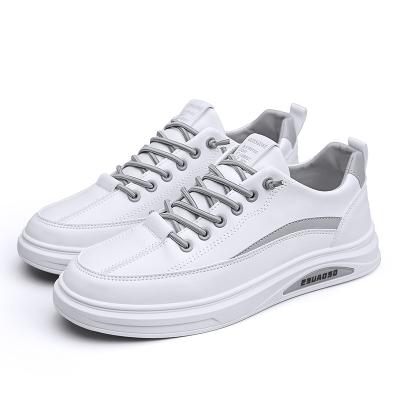 China CUSHIONING new fashion thick-soled white student trend cushion shoes factory outlet air board casual shoes around the toe lace-up men YY22-8 for sale