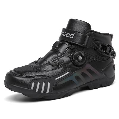 China Independ Buckle Factory Direct Road Motorcycle Boots Rider Mountaineer Women's Ankle Cycling Boots Racing Motorcycle Shoes for sale