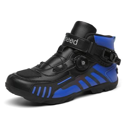 China Independ Buckle Wholesale Road Motorcycle Boots Rider Women's Ankle Cycling Boots Racing Motorcycle Shoes for sale