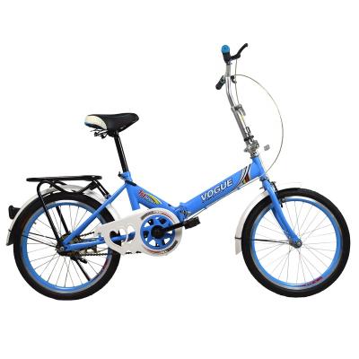 China High Quality High Carbon Steel Single Speed ​​Students Folding Mountain Bike Bikes Mtb Bicycle Off-Road Bikes For Kids Children for sale