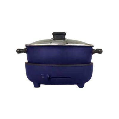 China 2022 New Product Car Portable Non-stick Cooking Pot Wok Cooking Portable Rice Pot Breakfast Soup Hot Family for sale