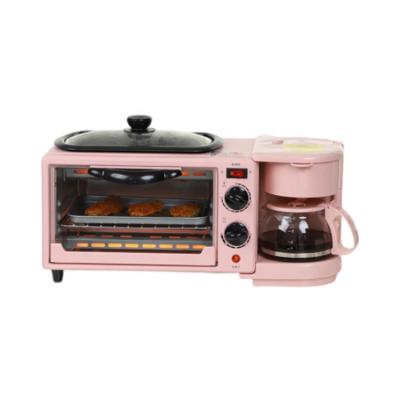 China Hotel new product three-in-one the breakfast machine convenient home kitchen toaster coffee machine omelet for sale