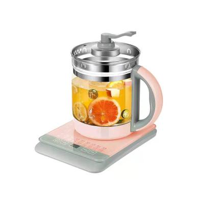 China 360 Degree Rotation Base Borosilicate Kettle RV Free Customized Glass Portable Home Hotel Coffee Electric Milk Top is Available for sale