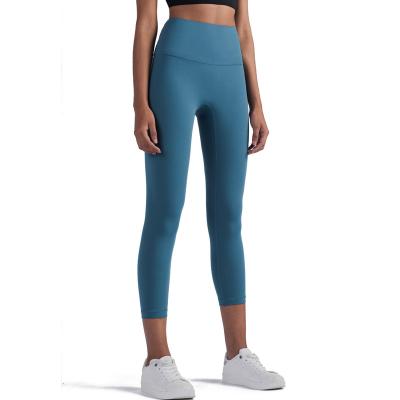 China High-Waisted High Quality One-Piece Yoga Tight-Fitting Cropped Pants Breathable Without Embarrassment Lines for sale