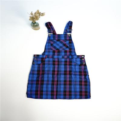 China Washable Anti-Static Hot Sales Plus Size Sleeveless Loose Dark Blue Dress For Girls for sale