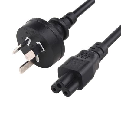 China COMPUTER Wholesale Factory Sale SAA Certificate 3 Prong C13 Power Cable Direct Power Cord 10A 250V 3 Pin Cable For Laptop SAA for sale