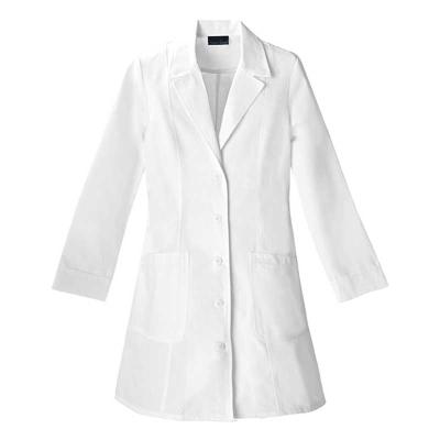 China Hospital Uniform Designs Hot Sale Style Hospital Nursing Coat White Hospital Medical Lab Uniform Design For Women for sale