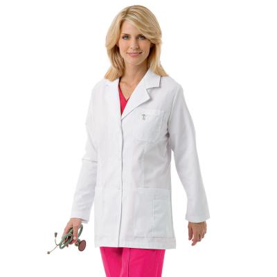 China Hospital Medical Supplies Full Cotton Lab Coat Medical Lab Coat for sale