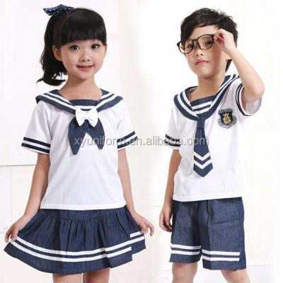 China New design school uniform cheap factory price wholesale school uniform with high quality for sale