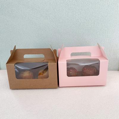 China Recyclable Cake Box Packages Supplier Wholesale Custom Logo Print Cardboard Paper Packaging Cake Box Cake Slice Box for sale