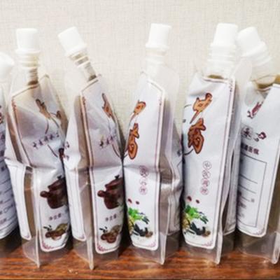 China Moisture Proof Traditional Chinese Medicine Easily Soaking Life Transparent Packaging Bag for sale