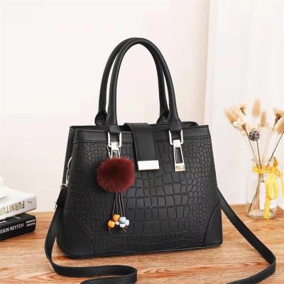 China Korean high quality big moq low black handbags shoulder vintage cheap fashionable colorful stylish funky tote with handle for sale