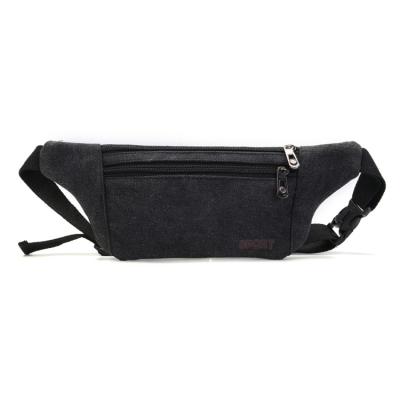 China Flexible Type Sports Water Proof Waterproof Fitness Pussy Walking Black Running Waist Bag for sale