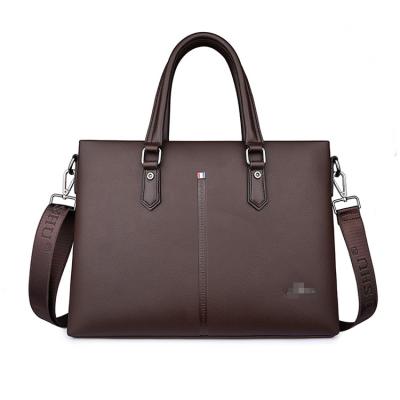 China High quality Guangdong custom handmade blue Italian leather laptop briefcase for lawyers for sale