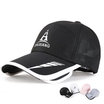 China COMMON Caps 2021 Summer Outdoor Travel Mesh Breathable Men And Women Sports Hat Baseball Cap Baseball Cap for sale